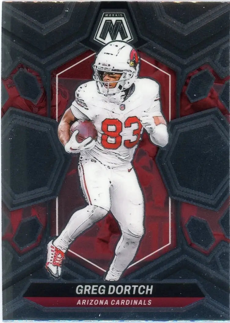 Greg Dortch 2024 Panini Mosaic #4 Arizona Cardinals Football Card NFL Sports - Football Card Single
