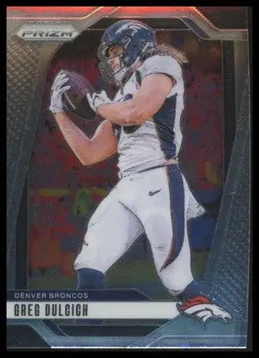 Greg Dulcich 2024 Panini Prizm #85 Denver Broncos