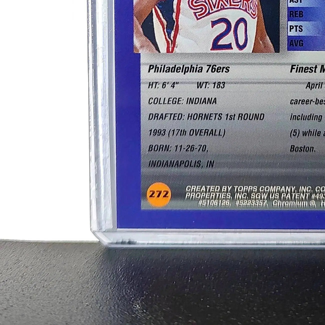 Greg Graham 1994-95 Topps Finest #272 Basketball Card