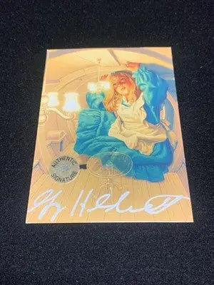 GREG HILDEBRANDT II Comic Images 1993 Pack-Pulled AUTO CARD Alice in Wonderland - Entertainment Card Single