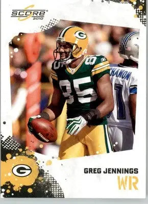 Greg Jennings - 2010 Score - #106 - Football - Football Card Single