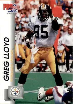 Greg Lloyd - 1992 Pro Set - #631 - Football - Football Card Single