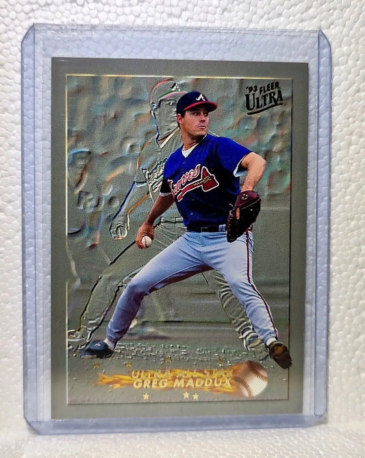 Greg Maddux 1993 Fleer Ultra MLB #9 Ultra All-Star Baseball Card Atlanta Braves - Baseball Card Single
