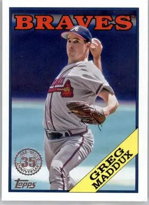 Greg Maddux - 2023 Topps - #T88-57 - 1988 Topps Baseball 35th Anniversary - Baseball Card Single