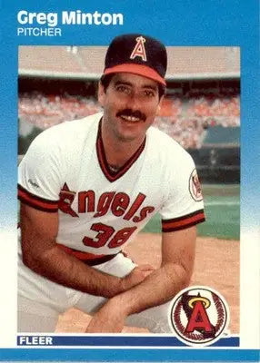 Greg Minton - 1987 Fleer Update - #U-80 - Baseball - Baseball Card Single