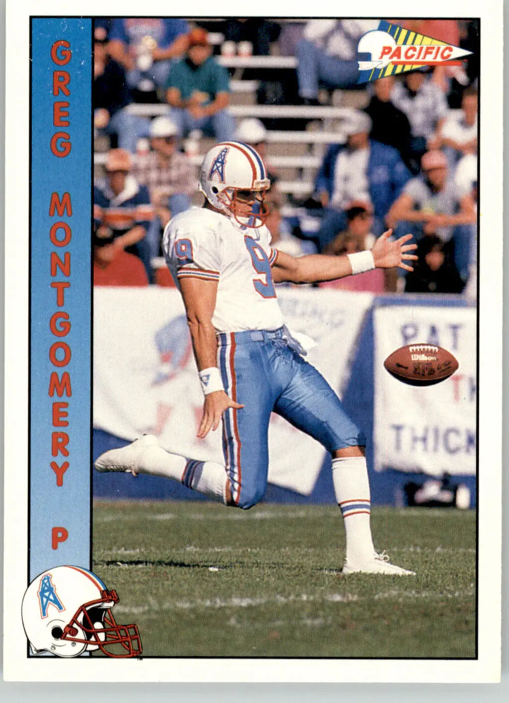 Greg Montgomery - 1992 Pacific - #432 - Football