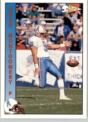Greg Montgomery - 1992 Pacific - #432 - Football - Football Card Single