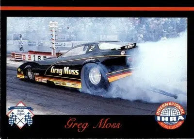 Greg Moss - 1989 Checkered Flag IHRA - #88 - Racing - Racing Card Single