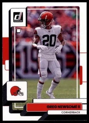 Greg Newsome II 2022 Donruss #215 Cleveland Browns - Football Card Single
