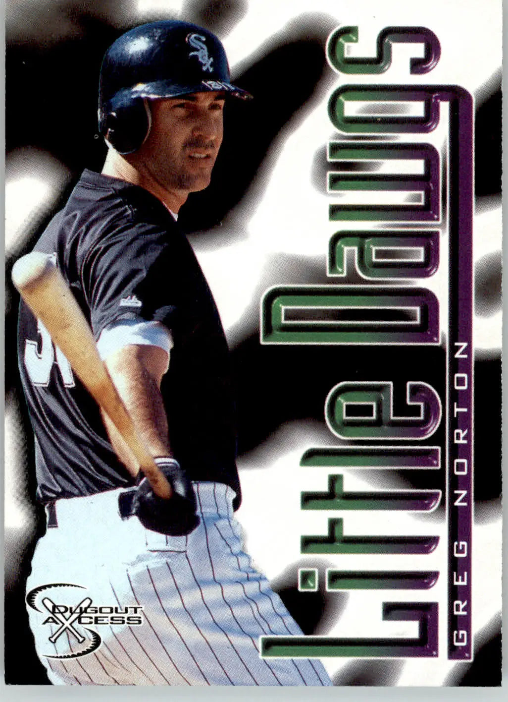 Greg Norton - 1998 SkyBox Dugout Axcess - #115 - Baseball - Baseball Card Single