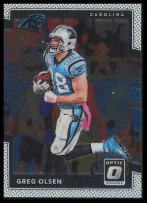 Greg Olsen 2017 Donruss Optic #20 Carolina Panthers