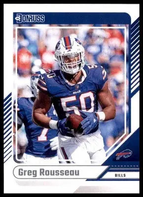 Greg Rousseau 2024 Donruss #74 Buffalo Bills - Football Card Single