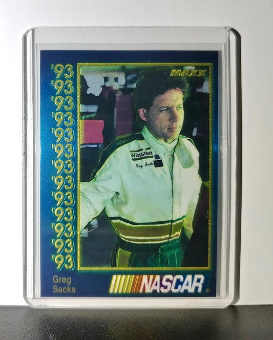 Greg Sacks 1993 Maxx Premier Plus Racing #69 NASCAR Larry Hedrick Motorsports