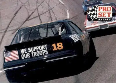 Greg Sacks Navy Car - 1991 Pro Set - #136 - Racing - Racing Card Single