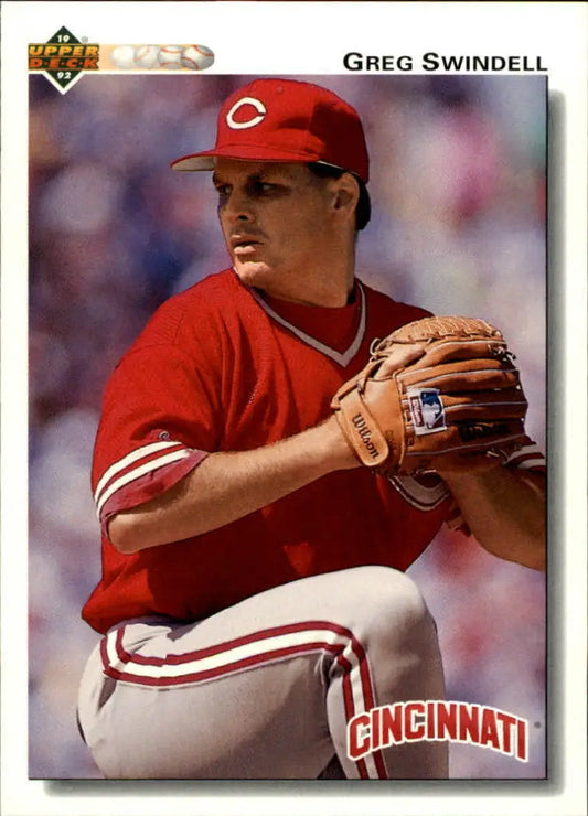Greg Swindell 1992 Upper Deck MLB #765 Baseball Card Cincinnati Reds - Baseball Card Single