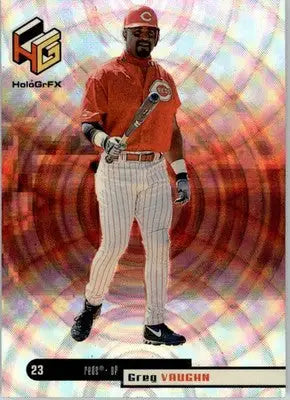 Greg Vaughn - 1999 Upper Deck HoloGrFX - #16 - Baseball - Baseball Card Single
