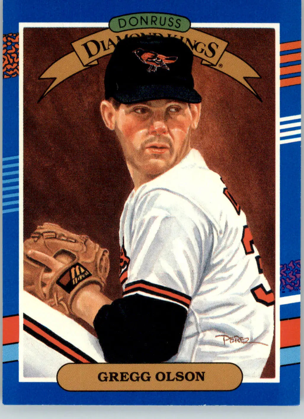 Gregg Olson - 1991 Donruss - #23 - Baseball - Baseball Card Single