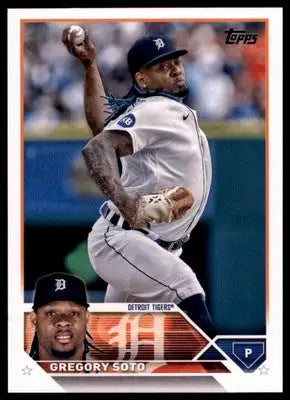 Gregory Soto 2023 Topps #86 Detroit Tigers - Baseball Card Single