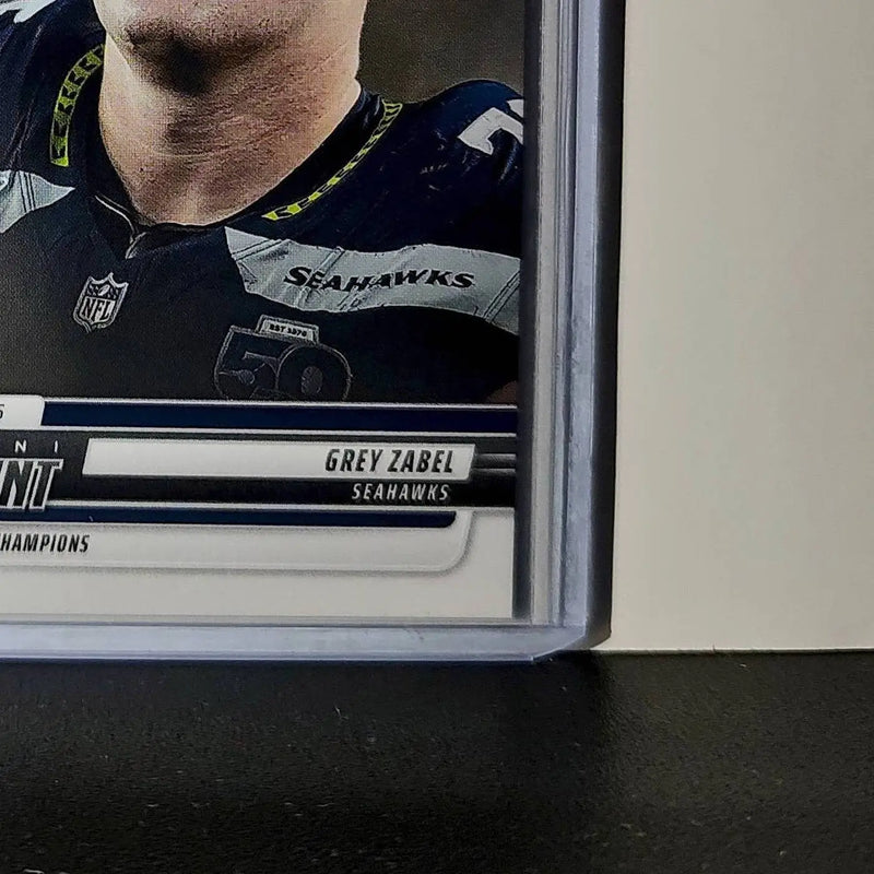 Grey Zabel Rookie 2026 Panini NFL Super Bowl LIX Champions #12 Card Seahawks - Football Card Single