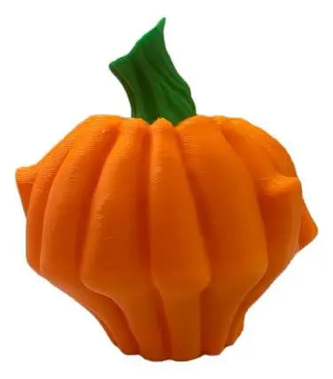 Grimkin Grinning Pumpkin 3D Printed Halloween Monster Spooky Decor Figurine - Other
