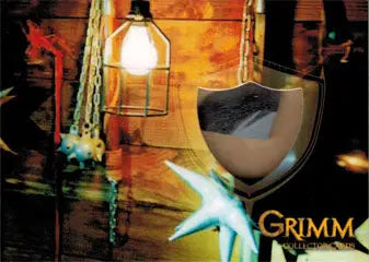 Shield-shaped emblem with dark design for Grimm 2013 Morning Star Weapon Variant 2