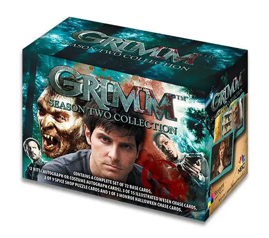 Grimm Season 2 Factory Sealed Set Box with Autograph and Chase Cards Collection