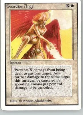Guardian Angel - Unlimited Edition - LP Magic: The Gathering - Magic Card Single