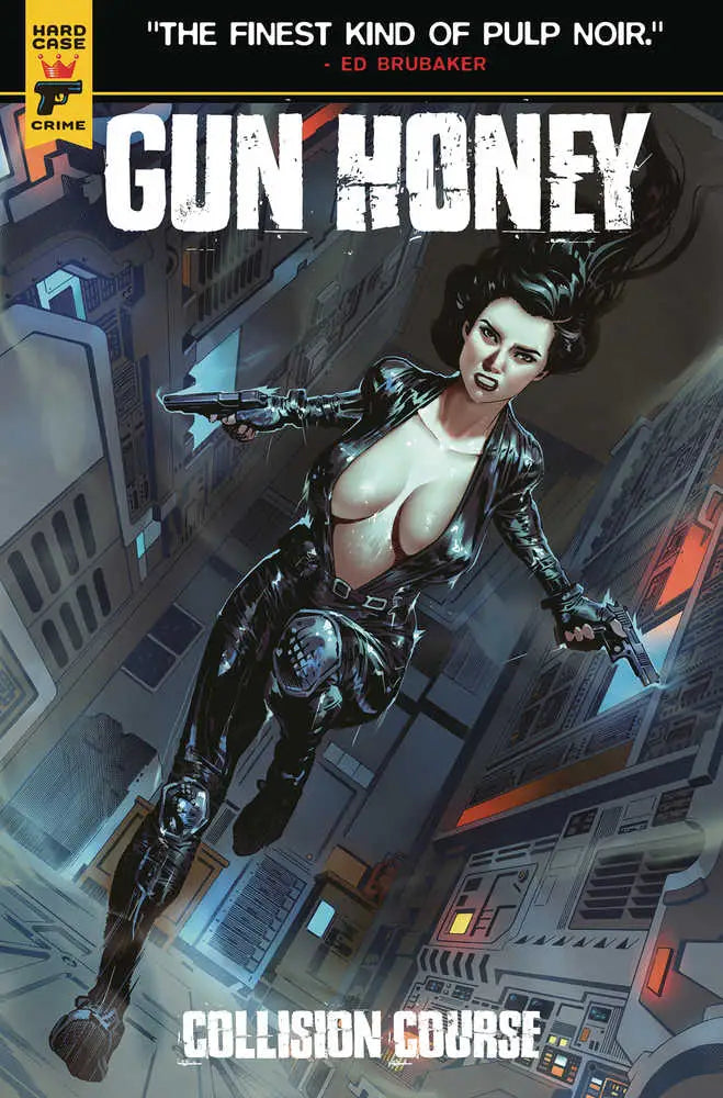 Gun Honey Collision Course #3 Cover D features a leather-clad figure on a motorcycle