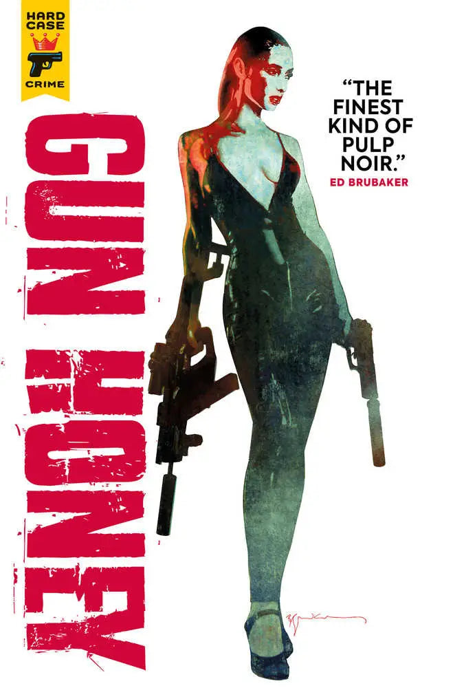 Gun Honey comic book cover featuring Charles Ardai and Hard Case Crime artwork