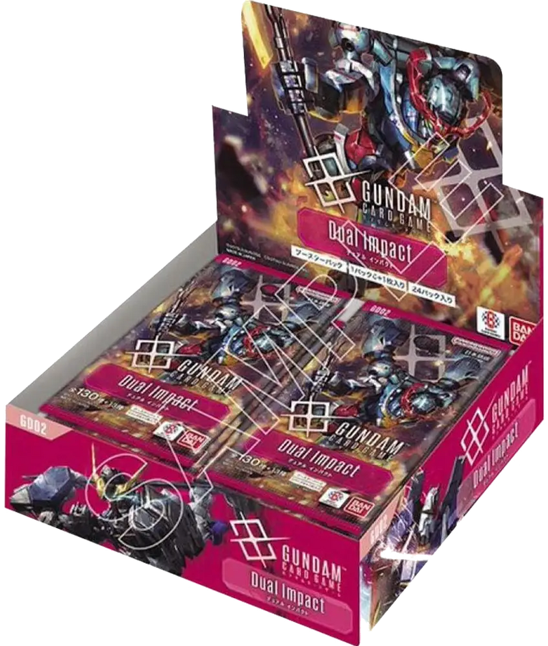 GUNDAM CARD GAME Booster Box Dual Impact [GD02] - TCG Card Box