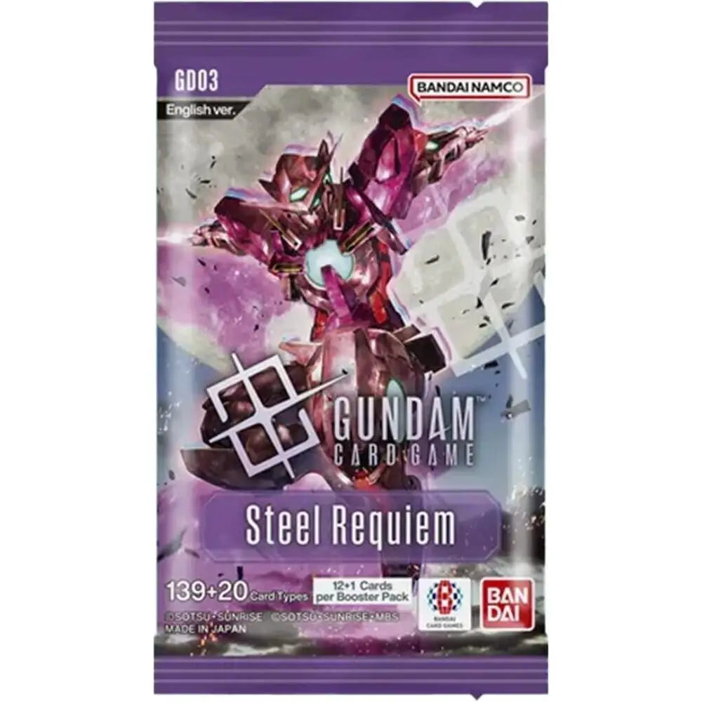GUNDAM CARD GAME Booster Pack Steel Requiem [GD03] - Other
