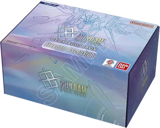 GUNDAM CARD GAME Freedom Ascension Deck Build Box [GD05] - Gundam Card Box