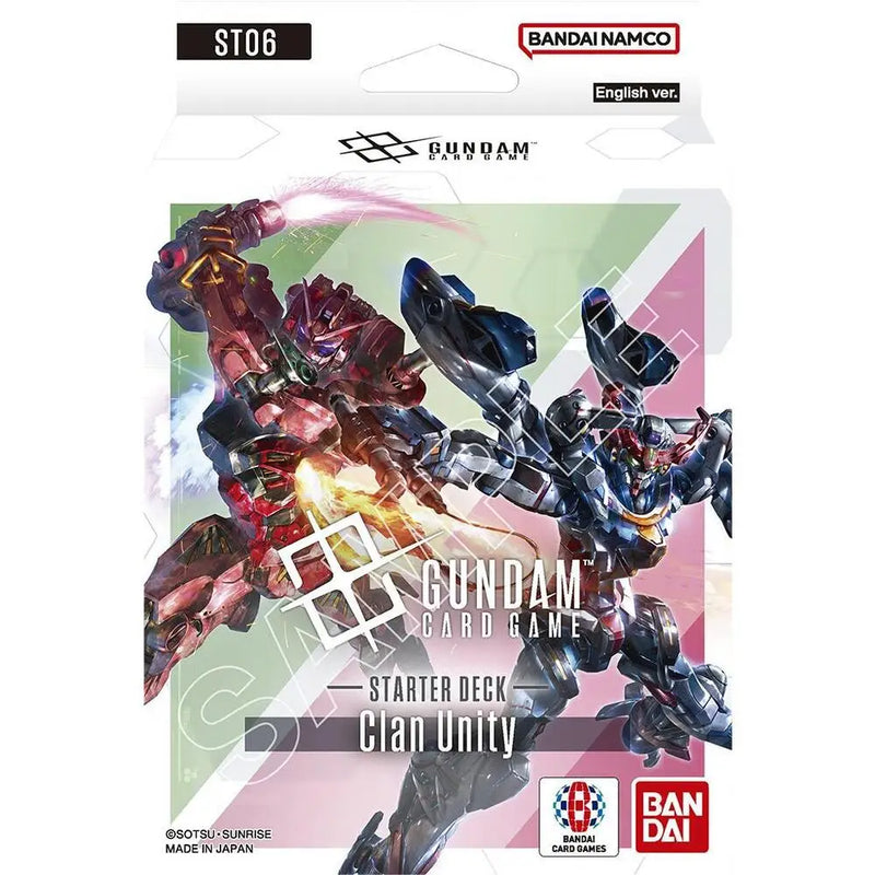 GUNDAM CARD GAME Starter Deck 06: Clan Unity (ST06) - TCG Card Box