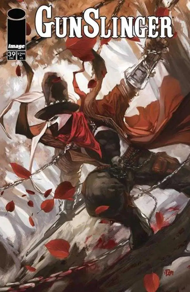 Comic book cover of Gunslinger Spawn #39 Cover B Don Aguillo Variant in excellent condition