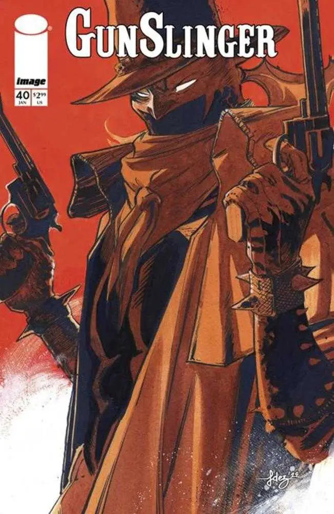 Gunslinger Spawn comic book Cover B Javi Fernandez Variant featuring Gunslinger Spawn artwork
