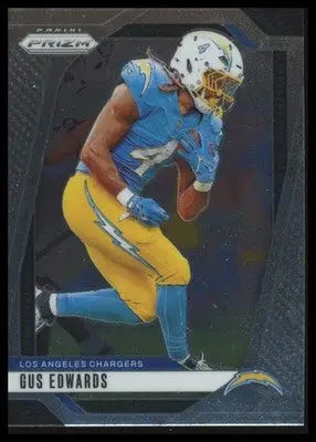 Gus Edwards 2024 Panini Prizm #158 Los Angeles Chargers