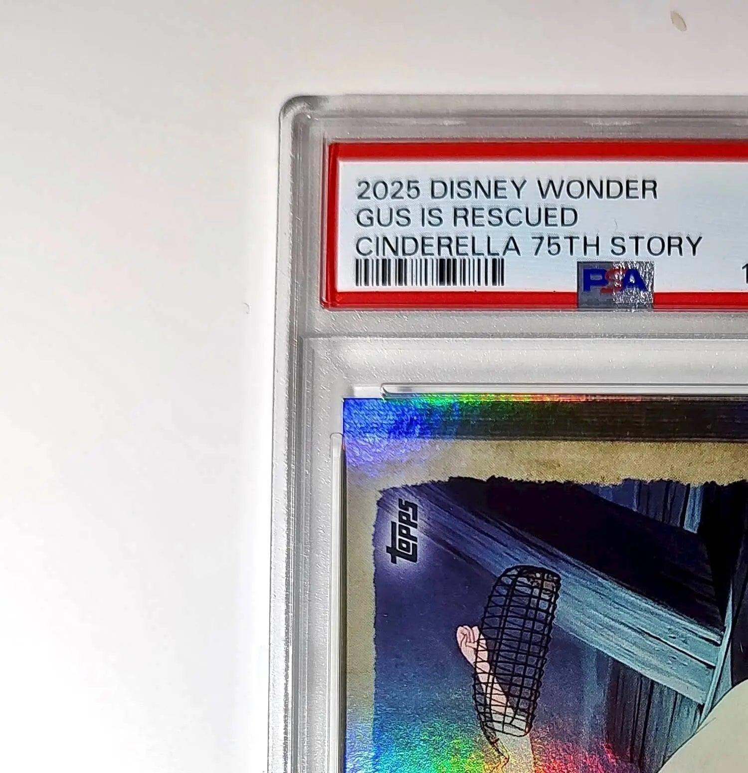 Gus is rescued by Cinderella 2025 Topps Disney #C75-4 Cinderella PSA 10 - Non-Sports Card Single
