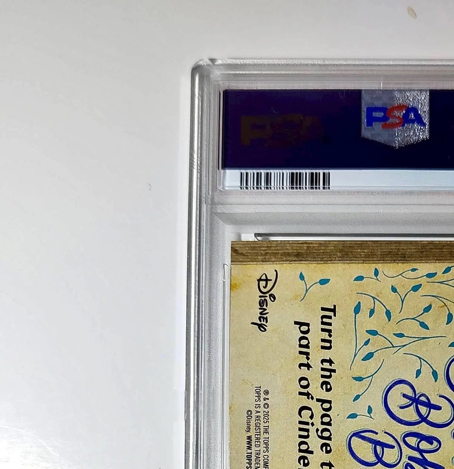 Gus is rescued by Cinderella 2025 Topps Disney #C75-4 Cinderella PSA 9 - Non-Sports Card Single