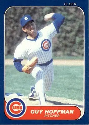Guy Hoffman - 1986 Fleer Update - #U-51 - Baseball - Baseball Card Single