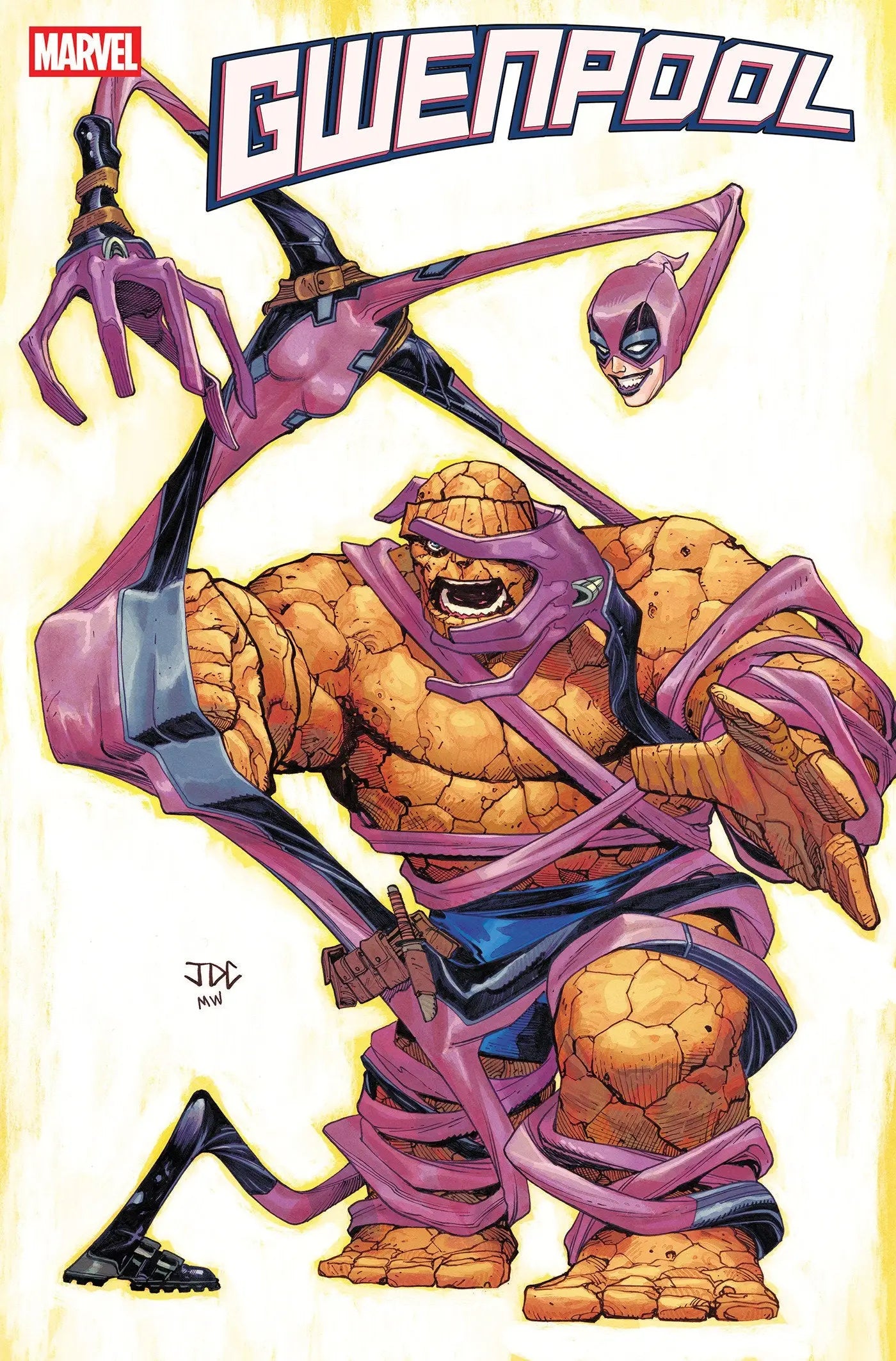 Gwenpool comic book cover featuring Joshua Cassara Fantastic Variant art