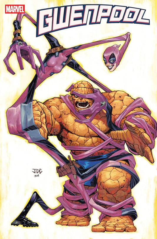 Gwenpool comic book cover featuring Joshua Cassara Fantastic Variant art