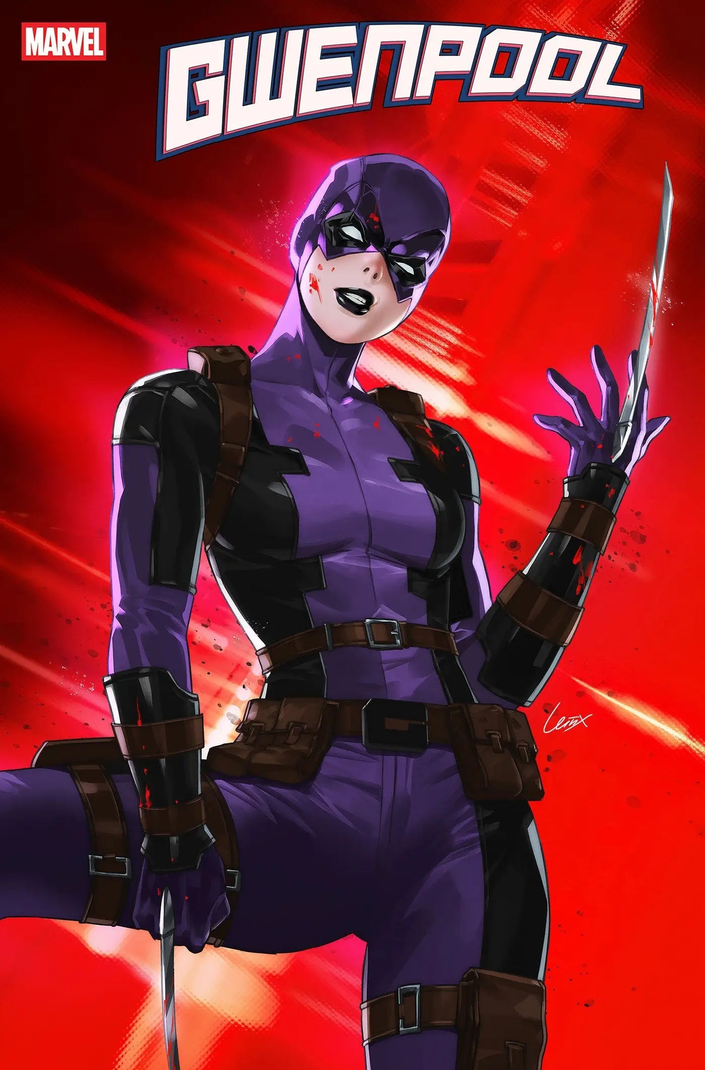 Gwenpool comic book cover featuring Leirix Gwenpool Variant and Kate Bishop artwork