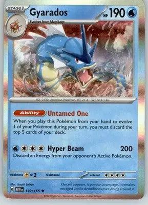 Gyarados - SV: Scarlet & Violet 151 - NM - 130/165 - Pokémon Card Single