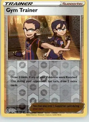 Gym Trainer - Silver Tempest - 158/195 - Reverse Holo LP Pokemon - Pokémon Card Single