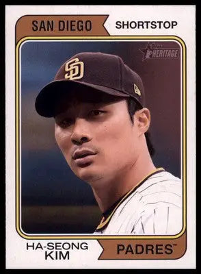 Ha-Seong Kim 2023 Topps Heritage #346 San Diego Padres - Baseball Card Single