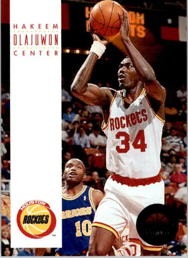 Hakeem Olajuwon - 1993-94 SkyBox Premium - #81 - Basketball - Basketball Card Single