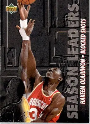 Hakeem Olajuwon - 1993-94 Upper Deck - #170 - Basketball - Basketball Card Single