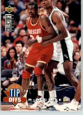 Hakeem Olajuwon - 1994-95 Collector’s Choice - #175 - Silver Signature - Basketball Card Single