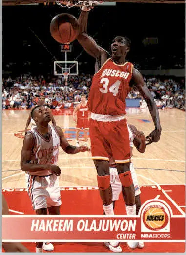 Hakeem Olajuwon - 1994-95 Hoops - #78 - Basketball - Basketball Card Single