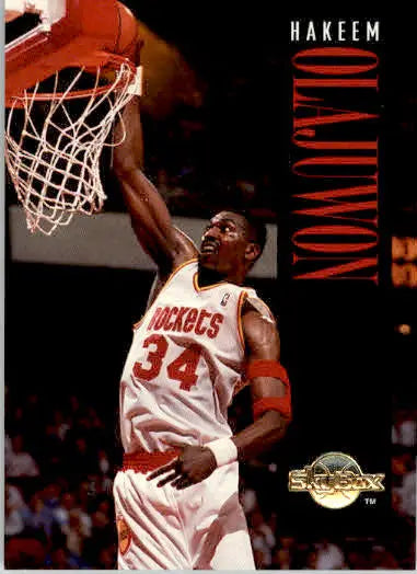 Hakeem Olajuwon - 1994-95 SkyBox Premium - #62 - Basketball - Basketball Card Single